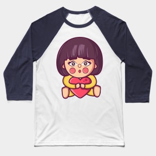 Little Baby Girl Baseball T-Shirt